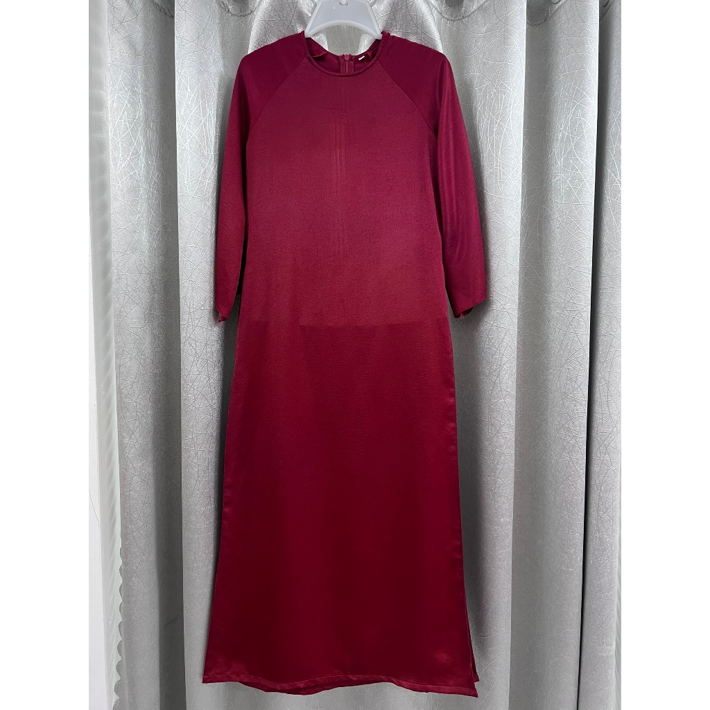Áo dài đỏ tay loe - S/M