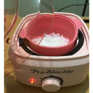 ComBo 2 Món Nồi nấu sáp wax lông cao cấp Pro wax200 kèm bát nấu chống dính
