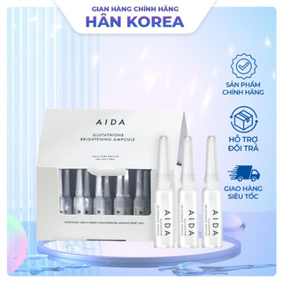 Tinh chất tế bào gốc trắng da glutathione aida hộp 10 ống - hân korea