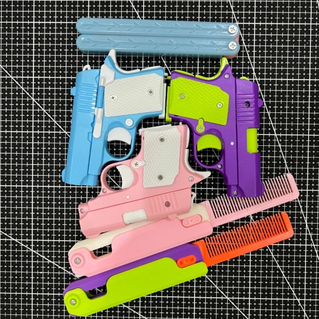 Đồ Chơi Dao Và Lược Cà Rốt Trọng Lực 3D Độc Đáo Vô Tri Giảm Cẳng Thẳng Street