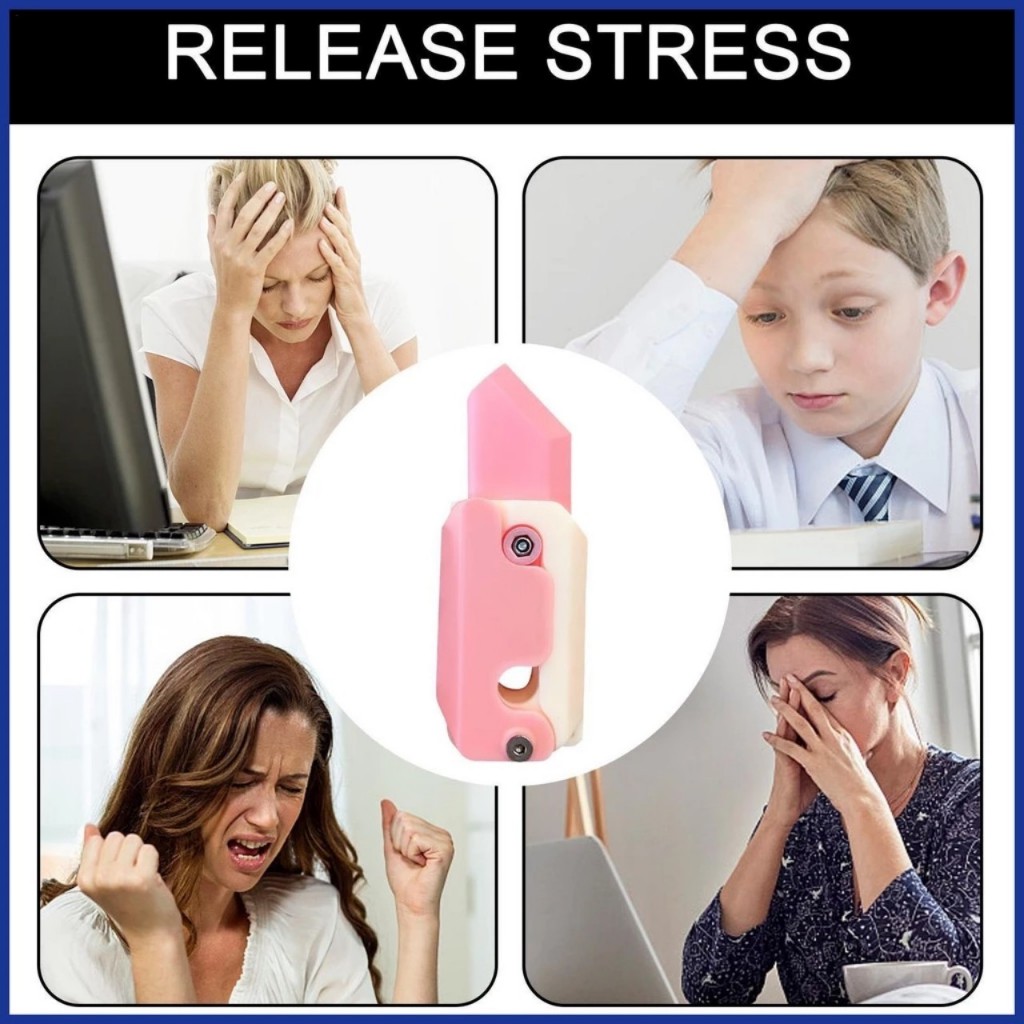 Đồ Chơi Dao Và Lược Cà Rốt Trọng Lực 3D Độc Đáo Vô Tri Giảm Cẳng Thẳng Street