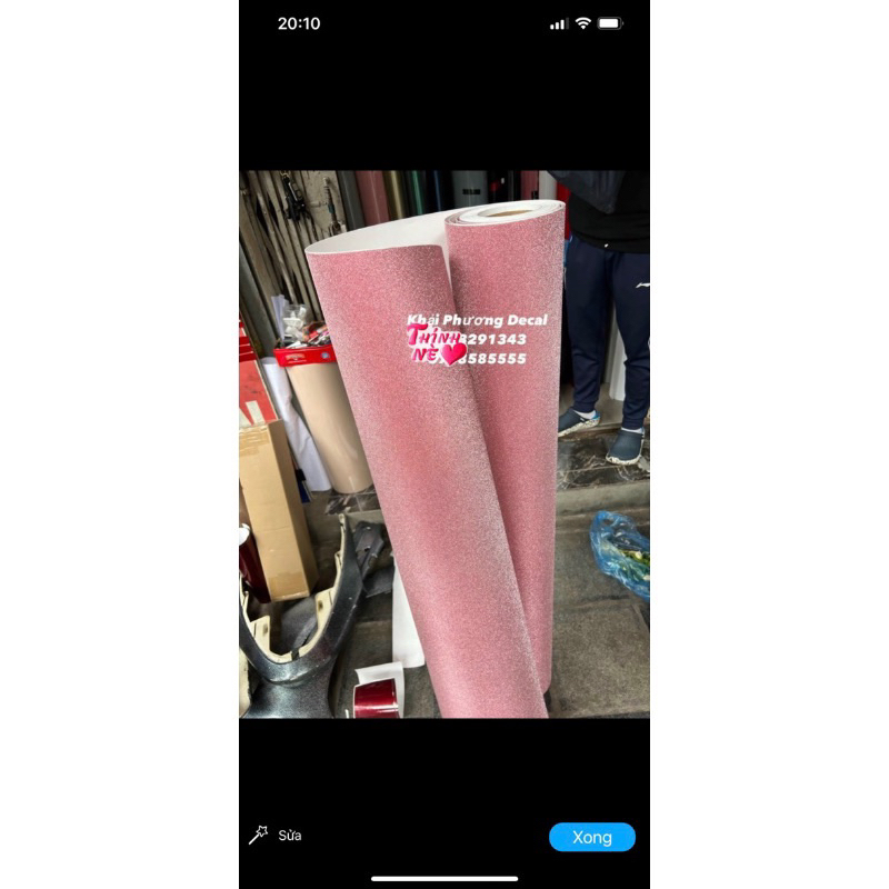 SET 2 CÁNH YẾM XE WAVE DECAL KIM TUYẾN TRẮNG LẤP LÁNH CAO CẤP