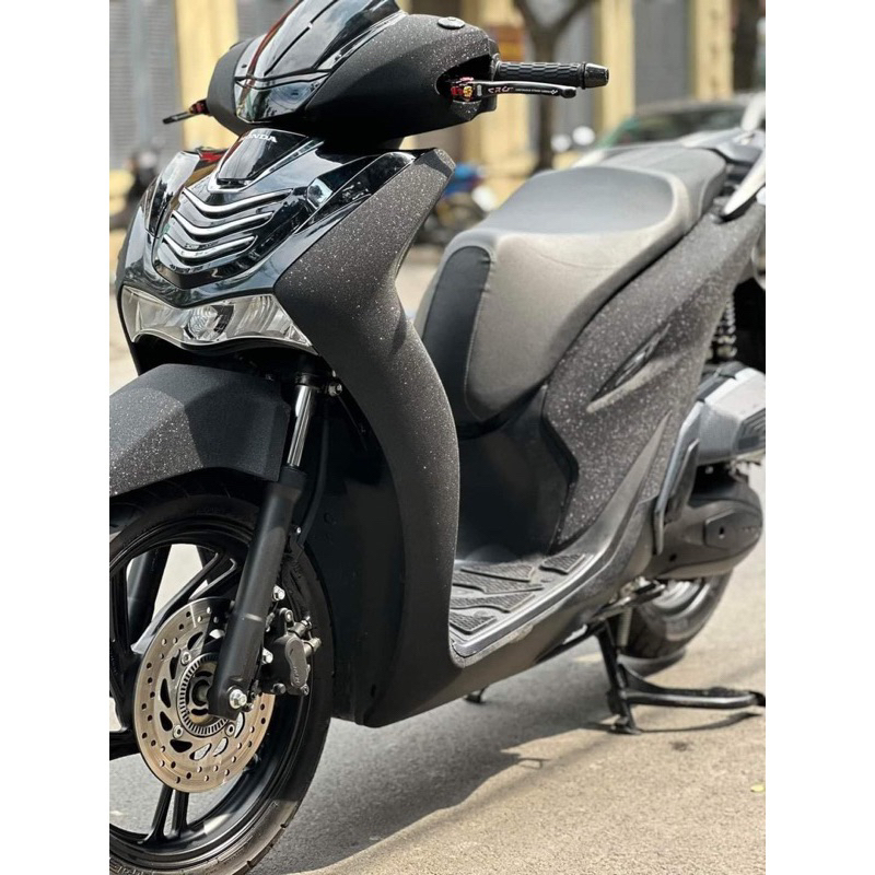 SET 2 CÁNH YẾM XE WAVE DECAL KIM TUYẾN TRẮNG LẤP LÁNH CAO CẤP