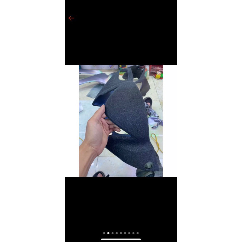 SET 2 CÁNH YẾM XE WAVE DECAL KIM TUYẾN TRẮNG LẤP LÁNH CAO CẤP