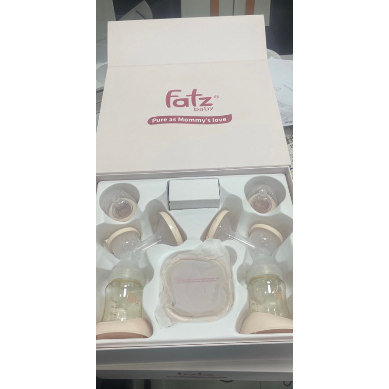 Máy hút sữa điện đôi có pin sạc cao cấp Fatzbaby Resonance 3 - Fatz FB1160VN / Resonance 3 Plus FB1161VN