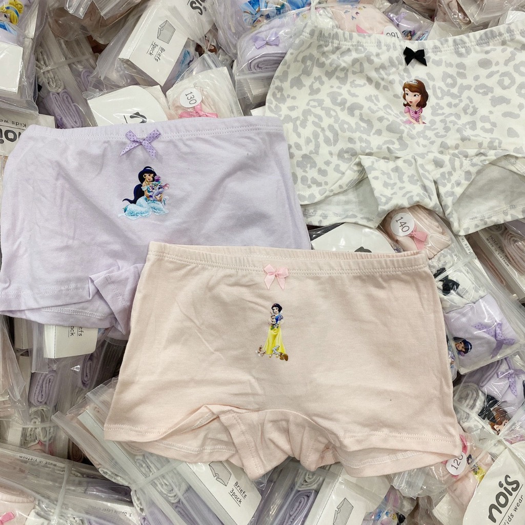 Quần chíp đùi bé gái HÀNG XUẤT THƯƠNG HIỆU NOIS cotton 4 chiều co giản thoải mái siêu kháng khuẩn an toàn cho bé