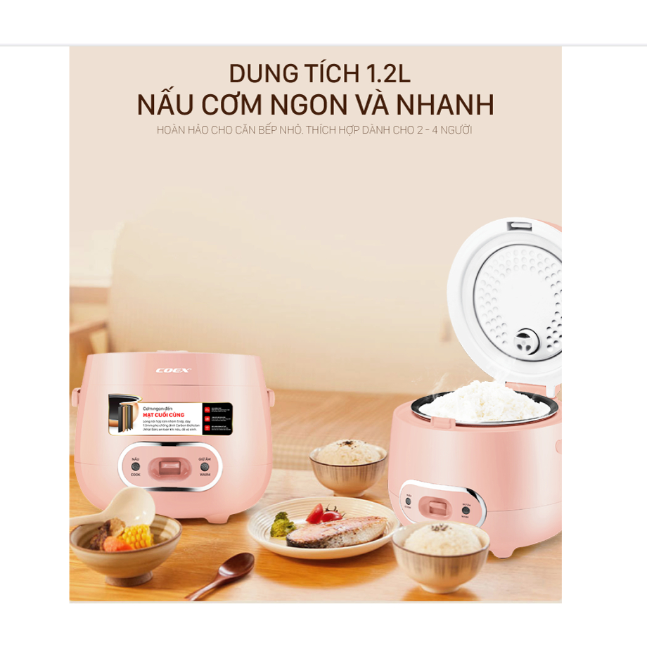 Nồi cơm điện 1.2 lít Coex CR-3423