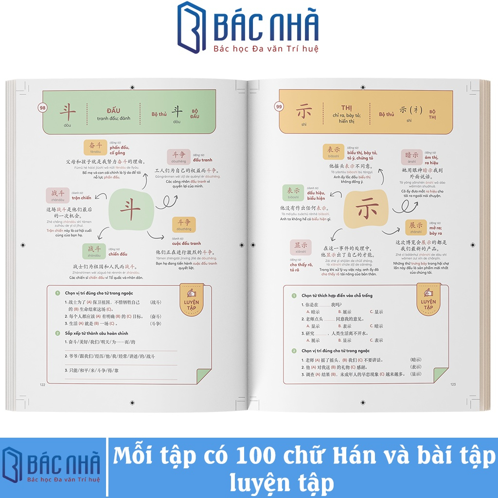 Sách bản đồ tư duy 500 chữ Hán - Dành cho người mới bắt đầu