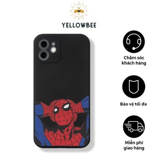 Ốp lưng case i.phone 6 7 8 Plus X Xr XsM 11 12 13 14 15 ProMax- SpiderMan - YL203 - YellowBee