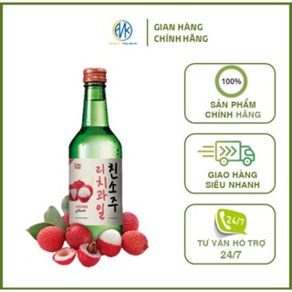 Rượu Chin Soju các vị hoa quả Chính Hãng - Hương Vải