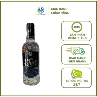 Rượu 9Chum Ngô Men Lá 500ml, Hương vị cay ngọt.