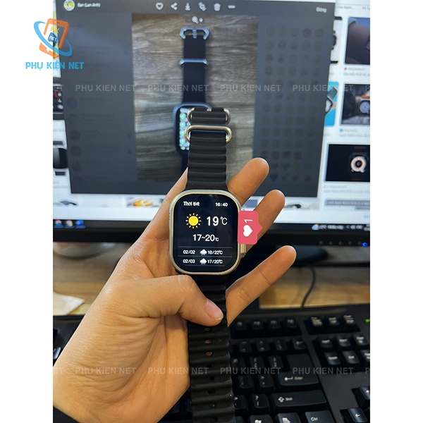 Đồng Hồ Thông Minh Ultra H12 Bản 5.2 Kết Nối Bluetooth Hỗ Trợ Theo Dõi Sức Khỏe Nghe Gọi Nhận Thông Báo SV08 TECHBONHN1 | BigBuy360 - bigbuy360.vn