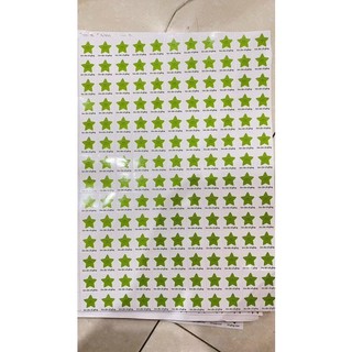 Sticker ngôi sao nhiều màu