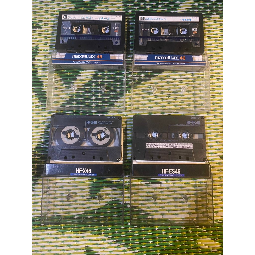 Băng Cassette 46 phút Japan một nước Type I có hộp ruột đẹp