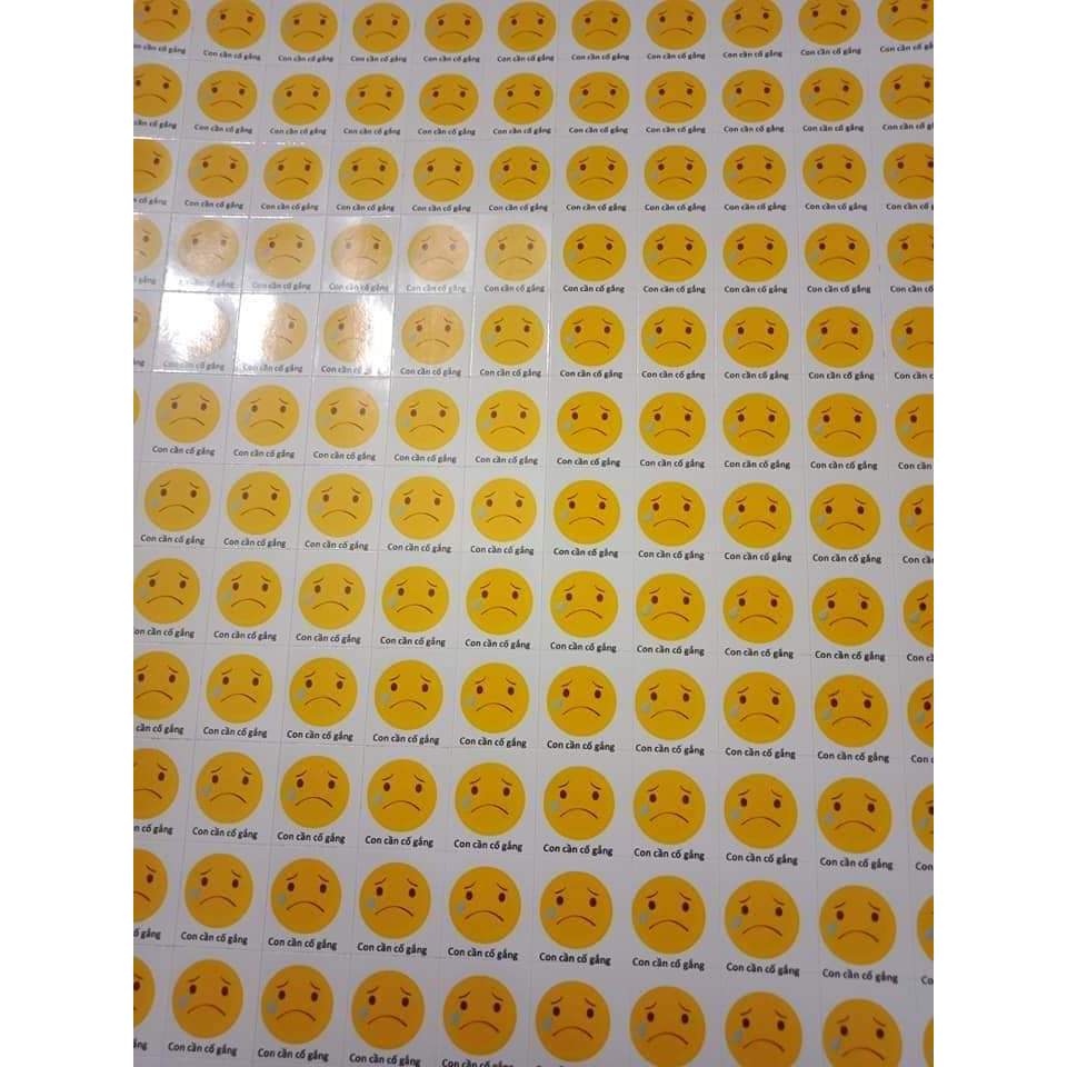 Sticker " CON CẦN CỐ GẮNG "