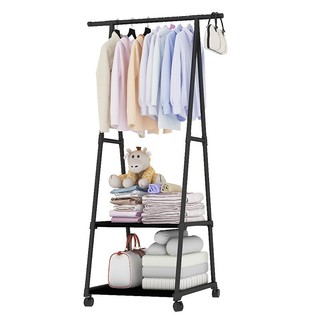 Kệ treo quần áo chữ A khung kim loại có bánh xe tiết kiệm diện tích,giá treo quần áo chụp ảnh trang trí decor đẹp 