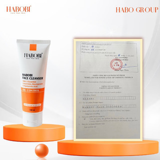 Sữa rửa mặt habobi trắng da kiềm dầu.hộp 100ml