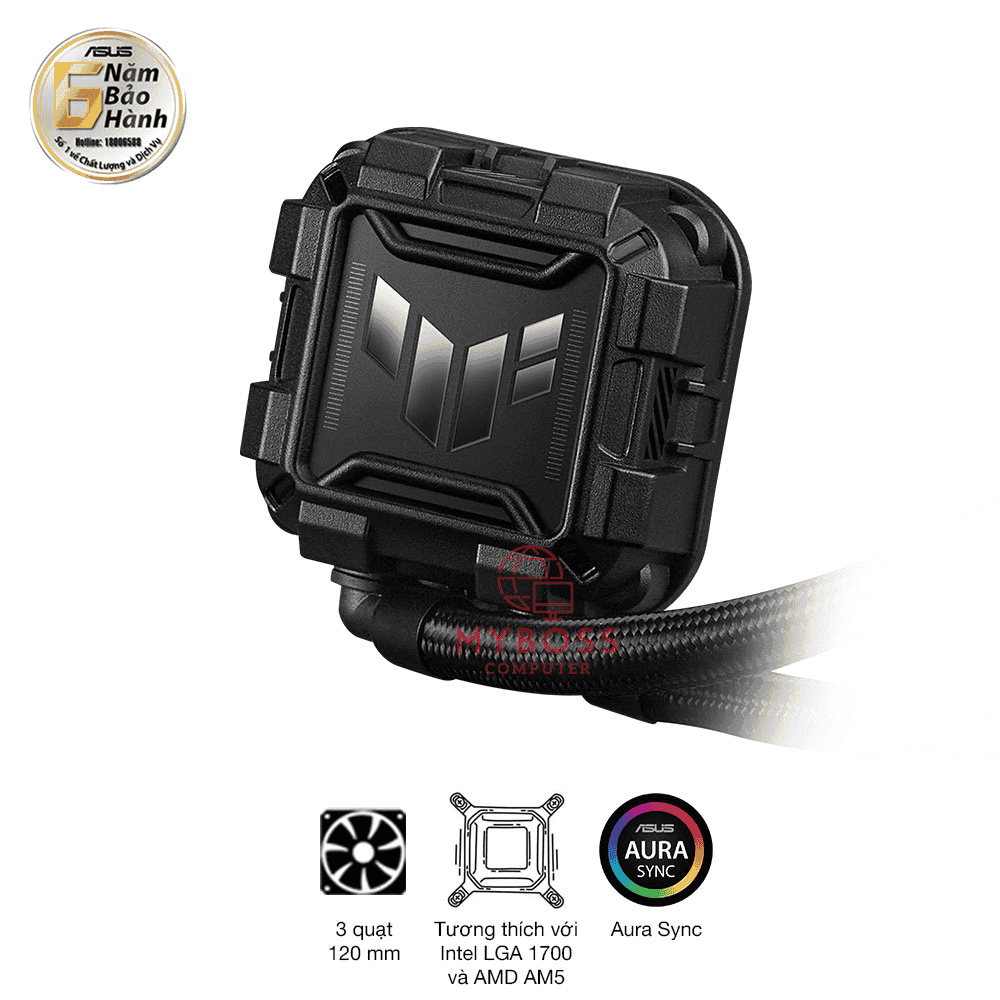 Tản Nhiệt Nước AIO ASUS TUF GAMING LC II 360 ARGB - FullBox - Chính Hãng BH 60 Tháng !!!