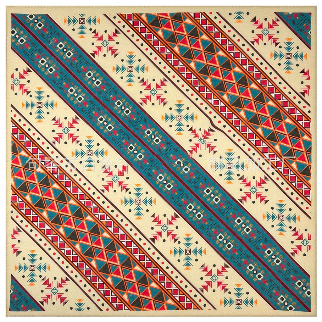 Khăn bandana cotton vintage - Khăn hoa văn thổ cẩm