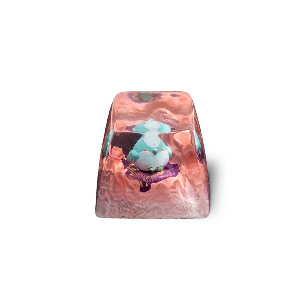 Keycap  Genshin Impact Cute Alatus Xiao Bird,nút bàn phím cơ ,artisan keycap