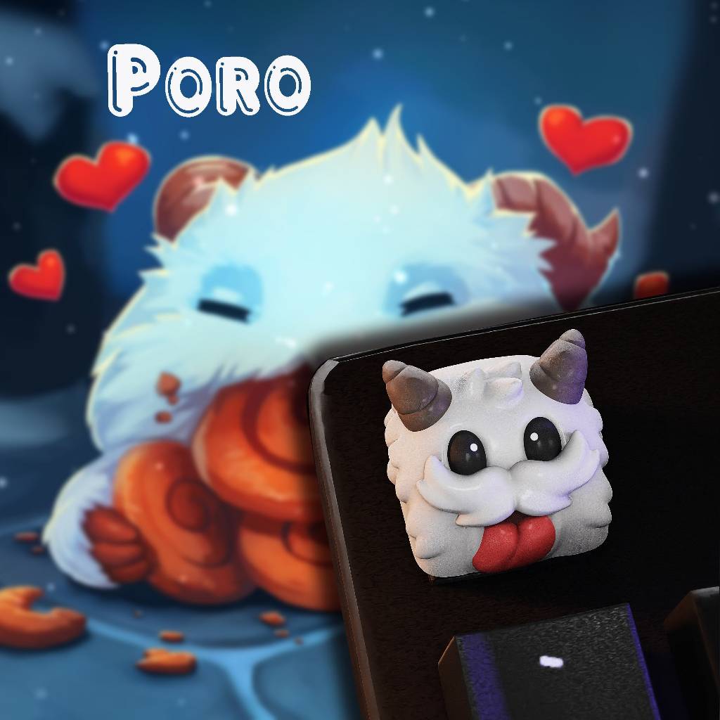 Keycap Poros Artisan,nút bàn phím cơ,artisan key cap