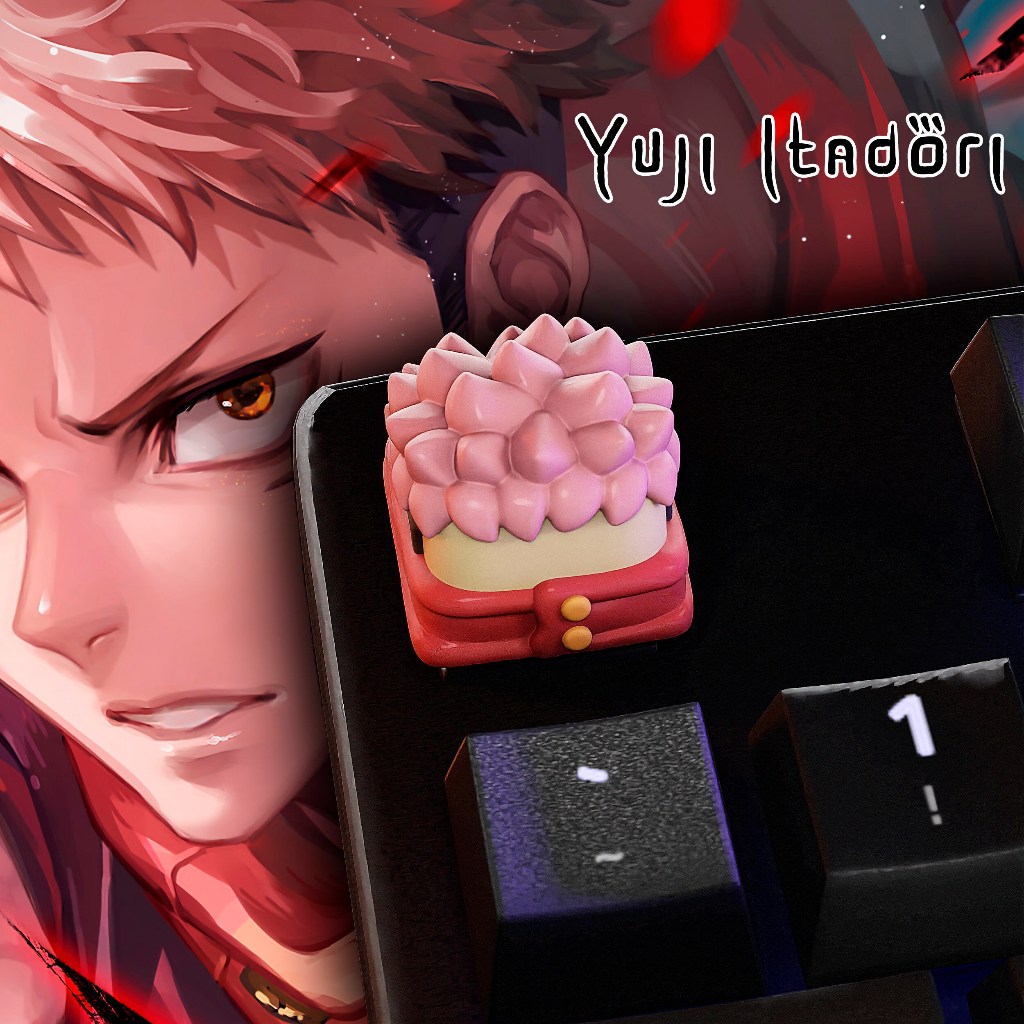 Keycap Artisan Jujut.su Kai .shen,nút bàn phím cơ,artisan keycap