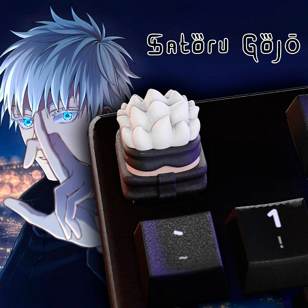 Keycap Artisan Jujut.su Kai .shen,nút bàn phím cơ,artisan keycap