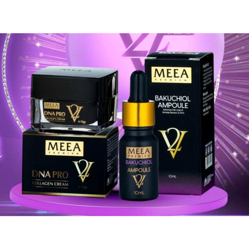 Combo Kem Face Và Serum Collagen Cá Hồi MEEA