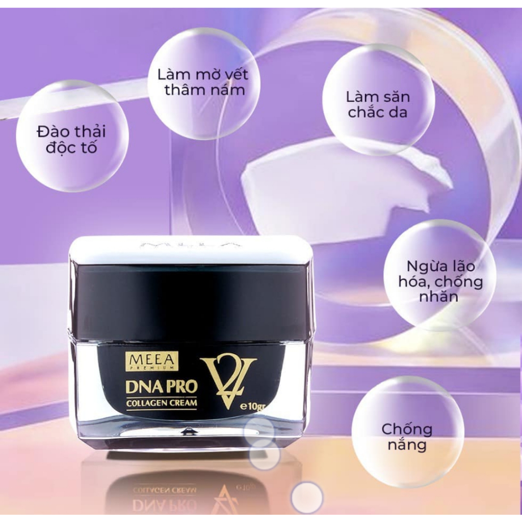 Combo Kem Face Và Serum Collagen Cá Hồi MEEA