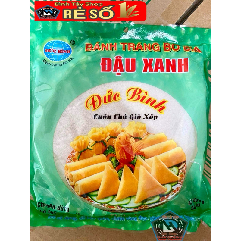 Bánh tráng bía cuốn Chả Giò, bò bía ngọt