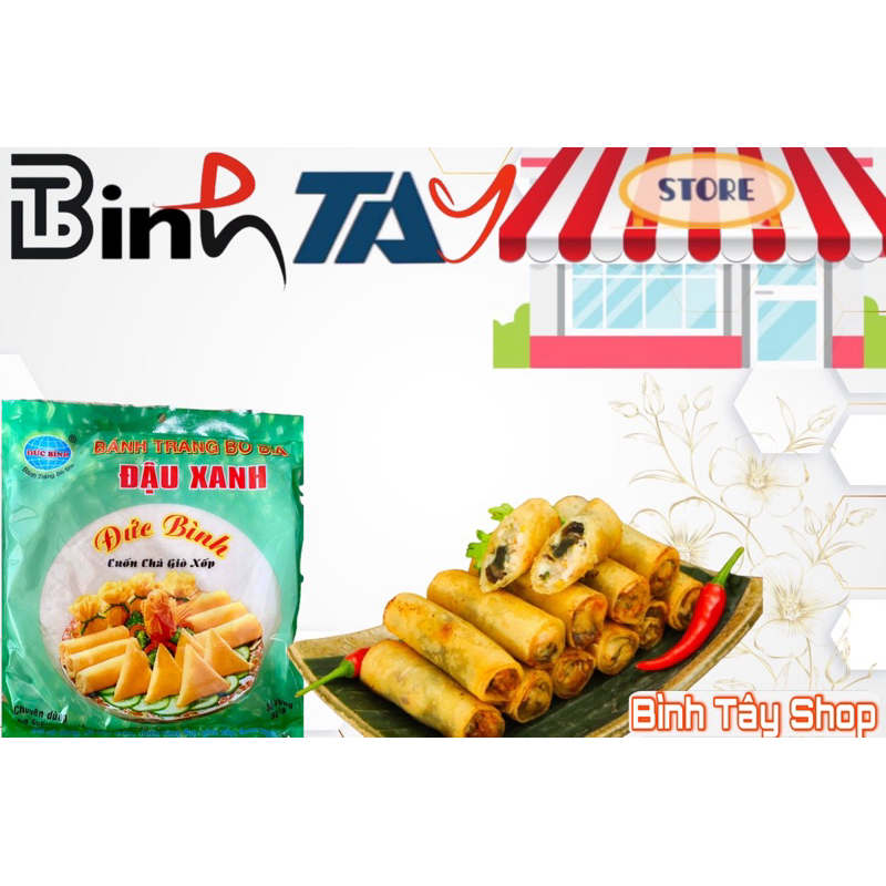 Bánh tráng bía cuốn Chả Giò, bò bía ngọt