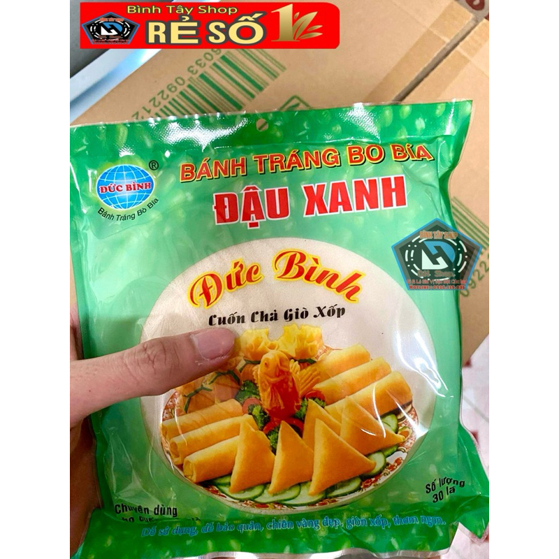 Bánh tráng bía cuốn Chả Giò, bò bía ngọt