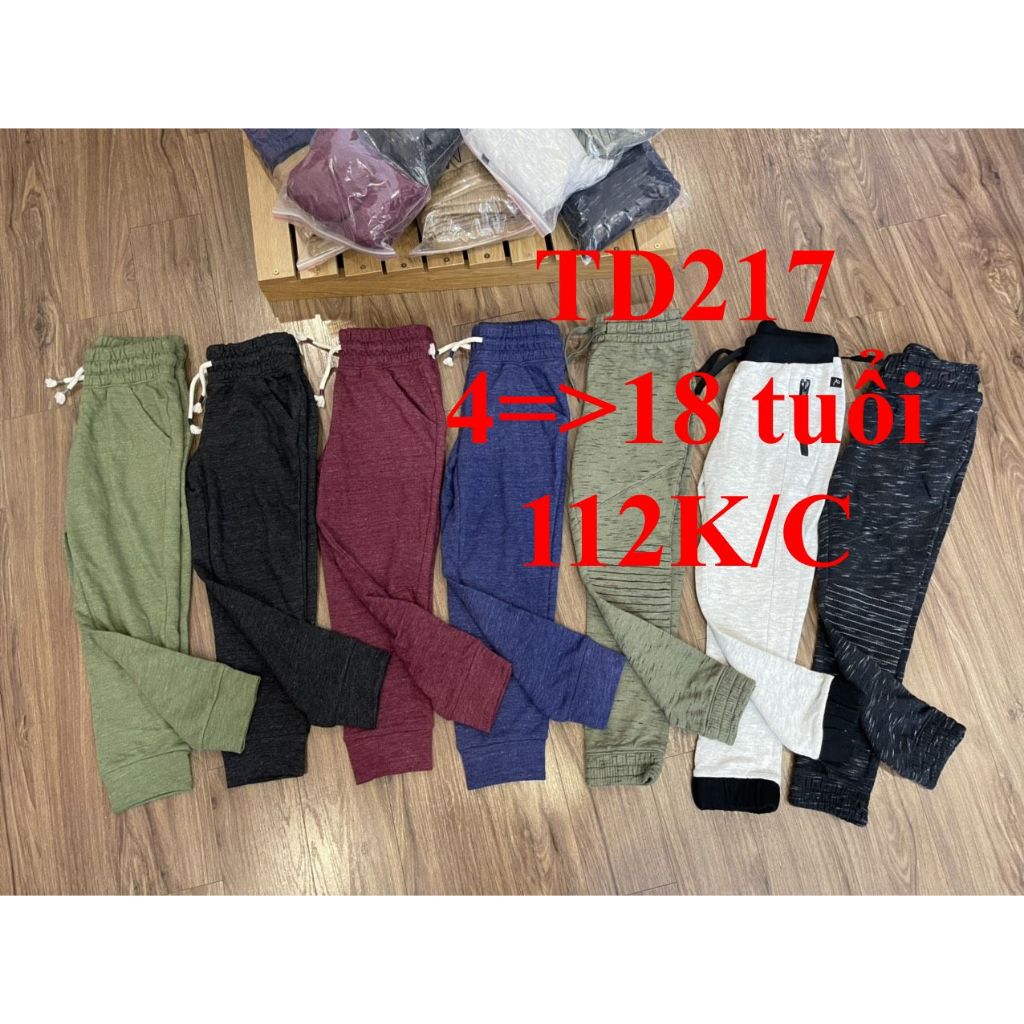 * Mã TD217: Quần da cá bé trai hàng VNXk dư xịn BC 5264.