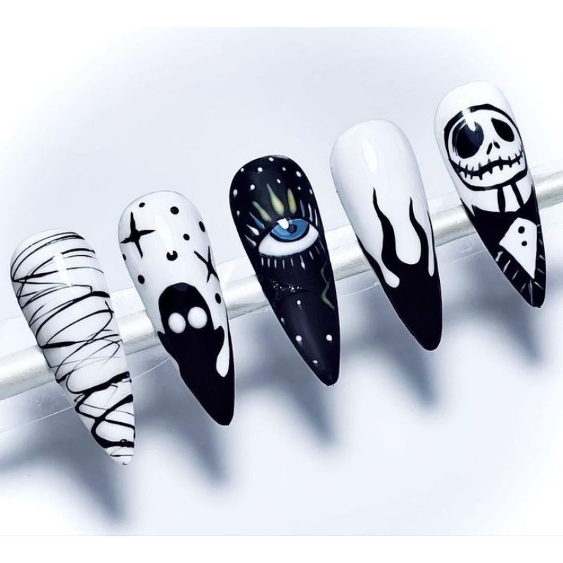 Nail box halloween- kèm keo