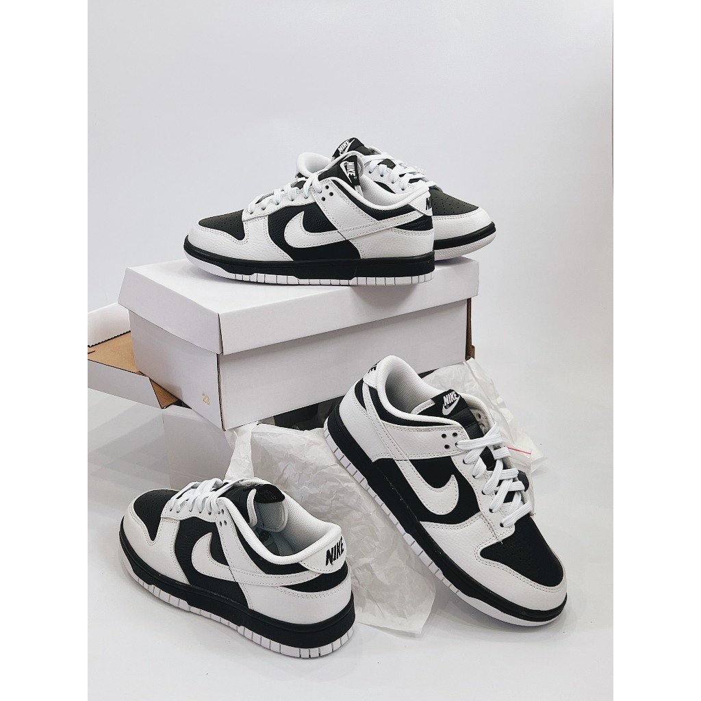 Giày Sneaker Sb Dunk Low Disrupt 2 Pale Ivory Black, Giày_Nike SB Dunk Low Black While Sb Dunk Low Kem Trắng Đen)