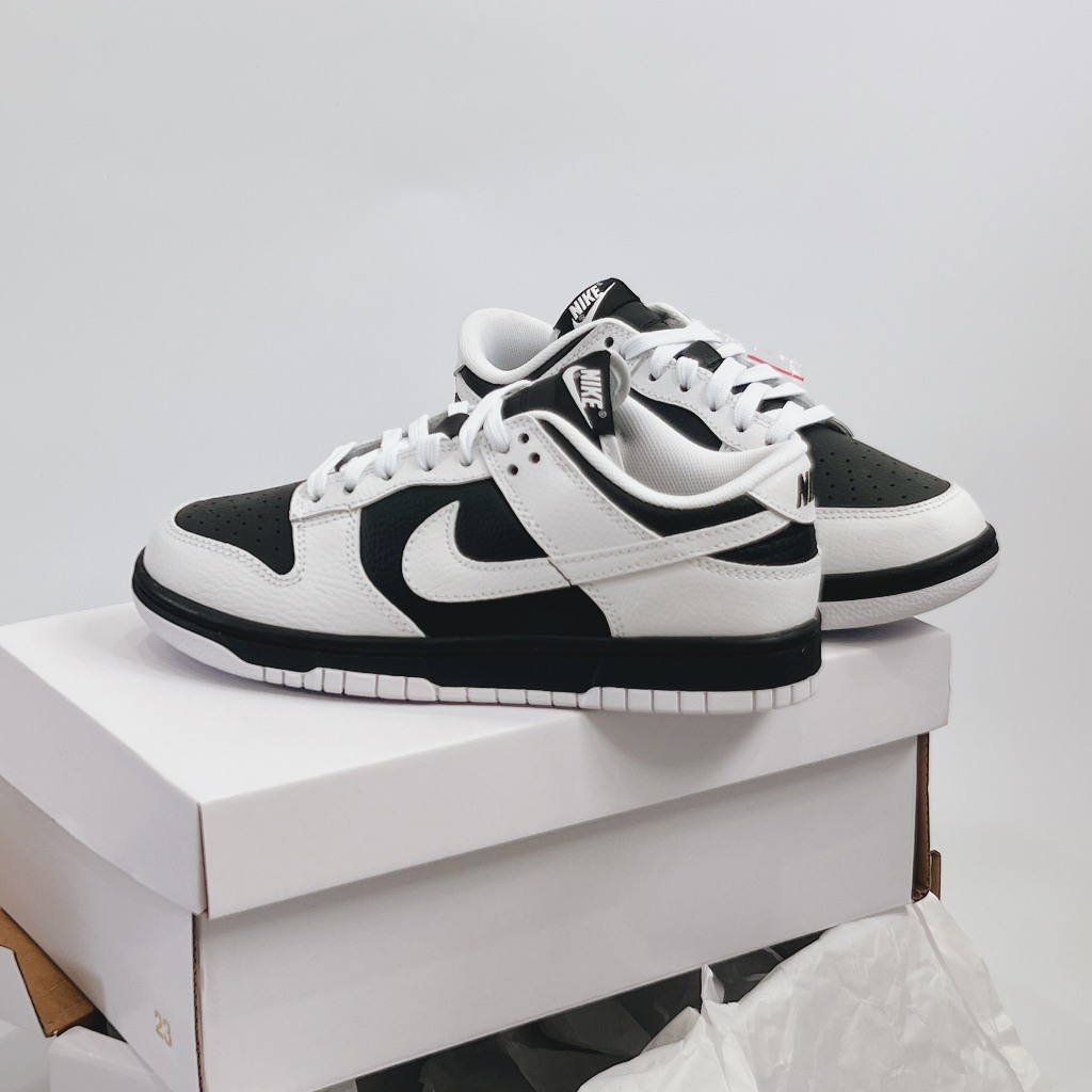 Giày Sneaker Sb Dunk Low Disrupt 2 Pale Ivory Black, Giày_Nike SB Dunk Low Black While Sb Dunk Low Kem Trắng Đen)