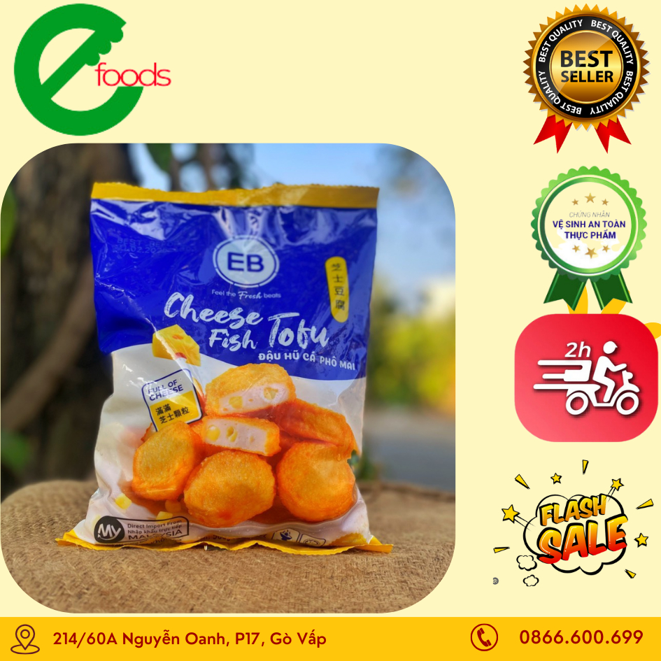 Đậu Hũ Pho Mai Thơm Ngon Đặc Biệt túi 500gram