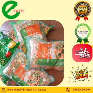 Rau củ hỗn hợp 400g - 1kg tươi ngon