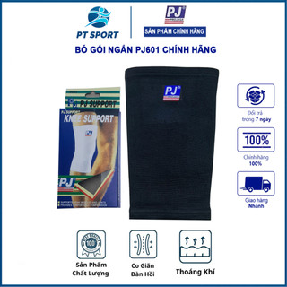 Bó Gối Cao Cấp PJ 601 ngắn Chính hãng, bó Gối Bảo Vệ Đầu Gối Cho Hoạt Động Thể Thao đá bóng, bóng chuyền, cầu lông