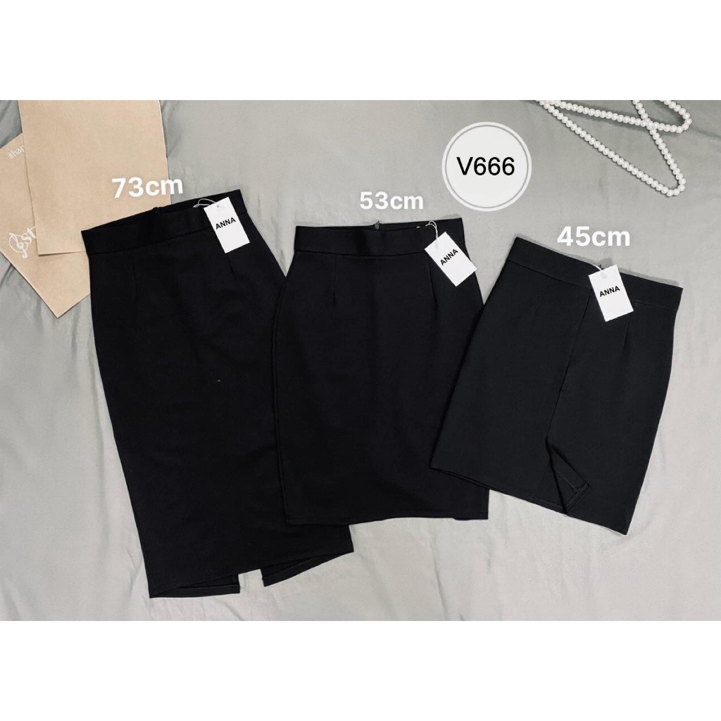 Chân Váy Dài Công Sở Có Bigsize Ôm Body, Cạp Cao, Xẻ Sau, Túi Sườn Phong cách Hàn Quốc trẻ trung