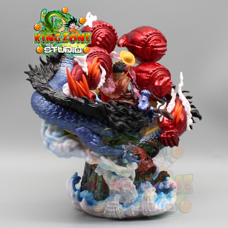 Mô hình Luffy vs tứ hoàng Kaido siêu đẹp