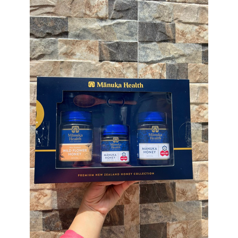 Set Mật Ong Manuka Health Christmas Gift