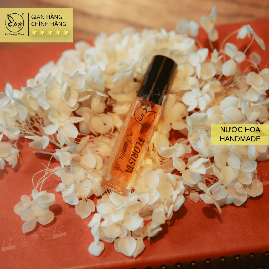 Nước Hoa Handmade IRIS PERFUME, Mùi Jasminee, Tông Hoa Nhài Ngọt Trầm, Dành Cho Nữ