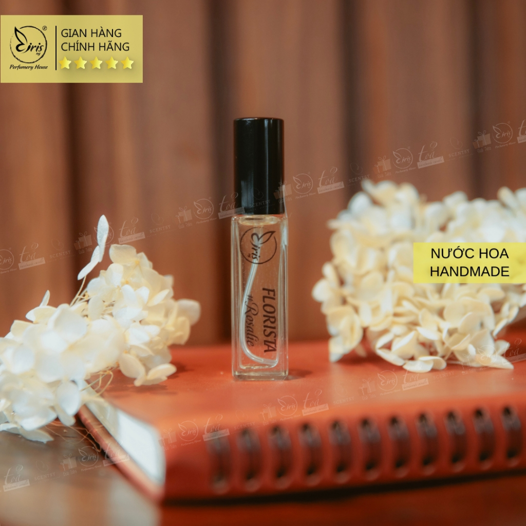Nước Hoa Handmade IRIS PERFUME, Mùi Rosalie, Tông Hoa Hồng Chua Ngọt, Dành Cho Nữ