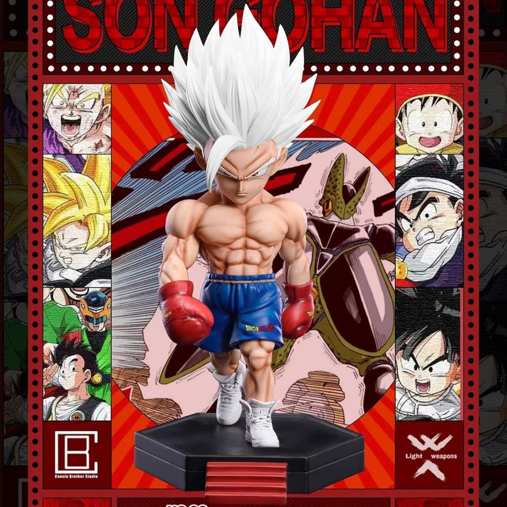 Mô hình đồ chơi Gohan Beast 20cm tập boxing Dragon Ball