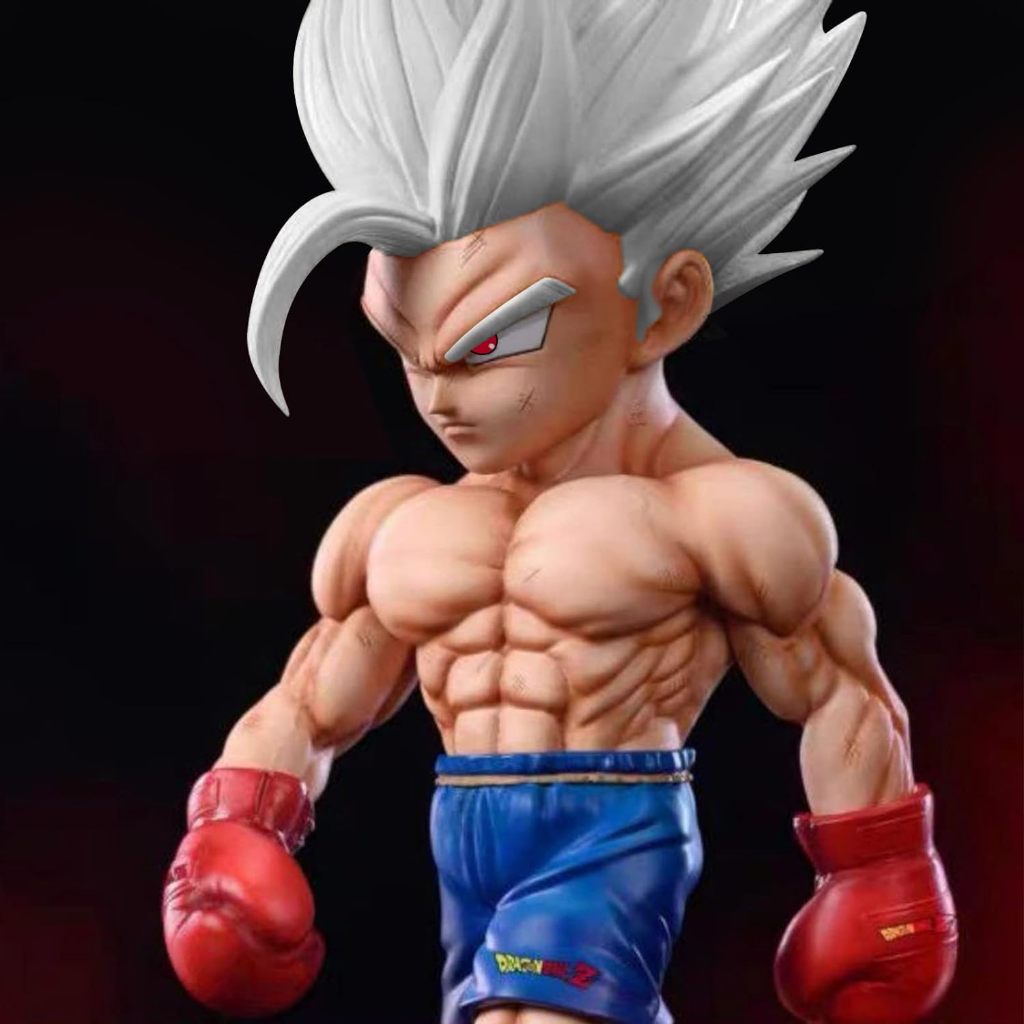 Mô hình đồ chơi Gohan Beast 20cm tập boxing Dragon Ball