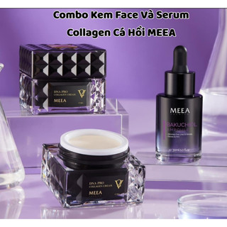 Combo kem face và serum collagen cá hồi meea