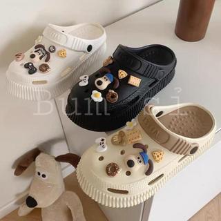 Dép sục xixitiao độn đế 5cm sticker chó xinh