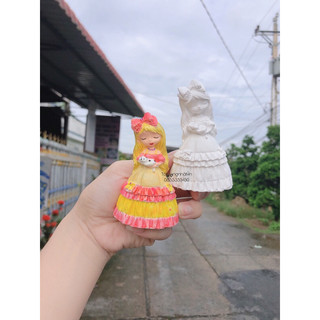 Tượng tô màu Công Chúa 3D