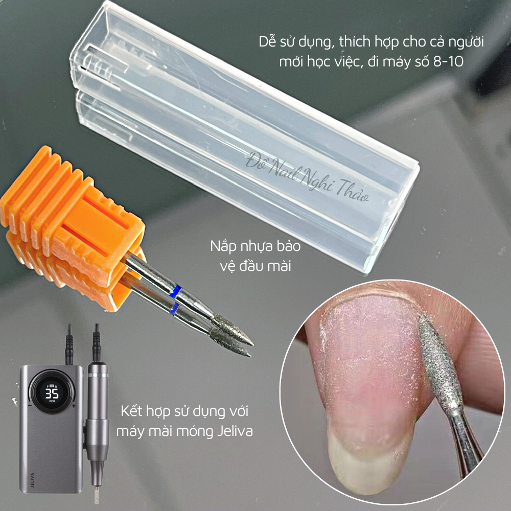 Đầu mài khóe da NGHI THẢO phụ kiện nail